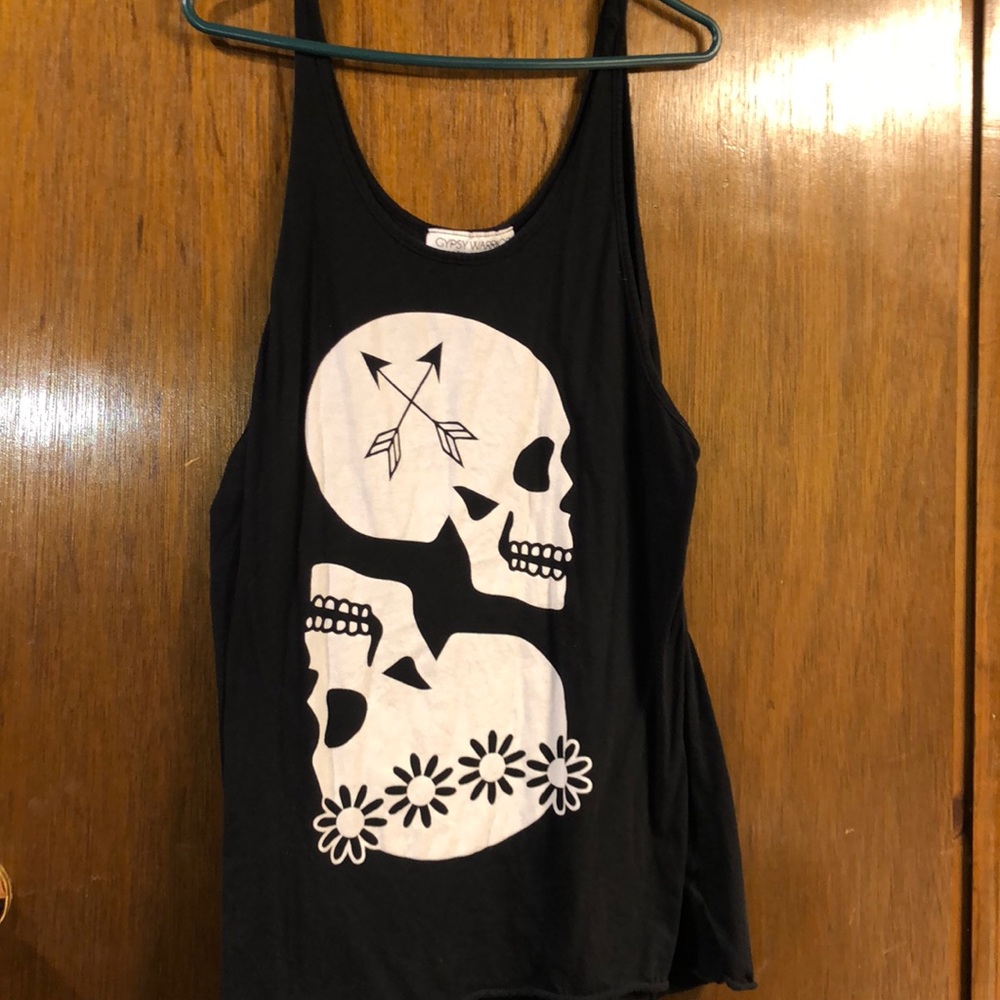Gypsy Warrior Skull Tunic